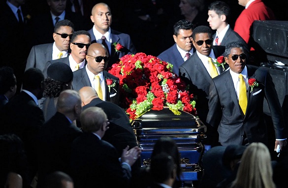 michael jackson funeral